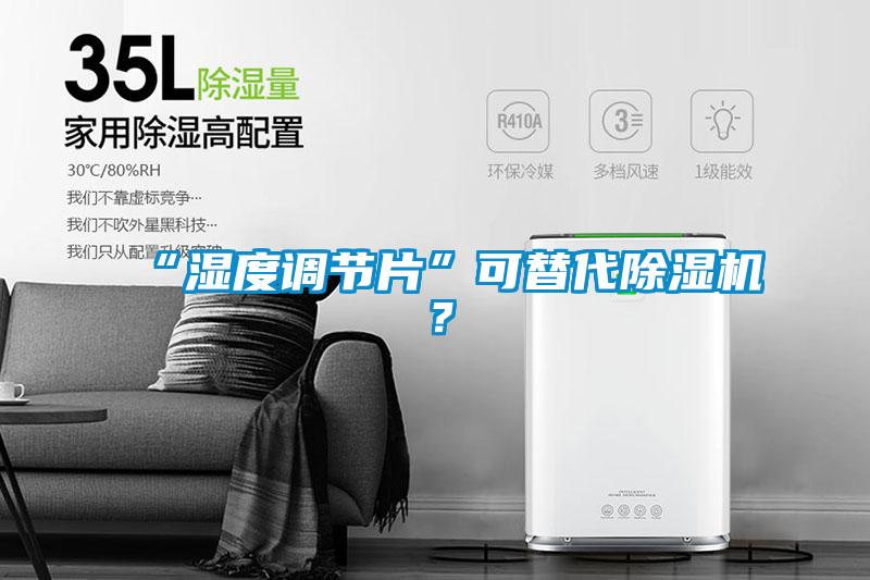 “濕度調(diào)節(jié)片”可替代除濕機？