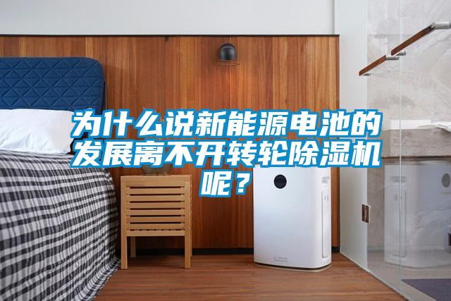 為什么說新能源電池的發展離不開轉輪除濕機呢？