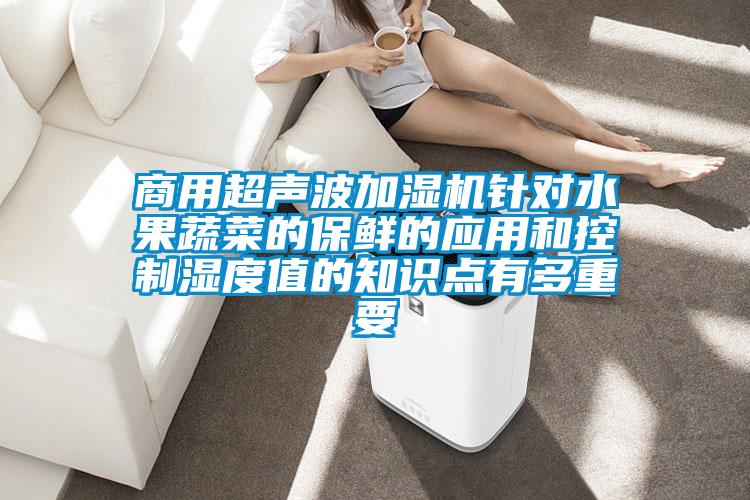 商用超聲波加濕機(jī)針對水果蔬菜的保鮮的應(yīng)用和控制濕度值的知識點有多重要