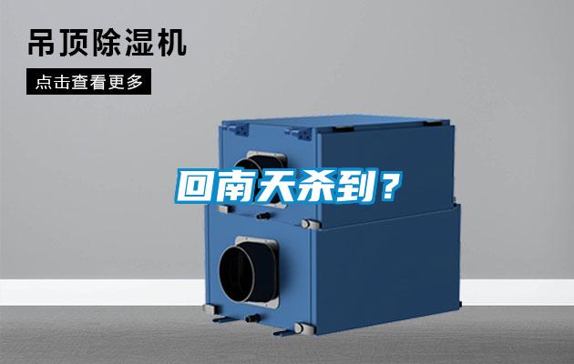 回南天殺到？