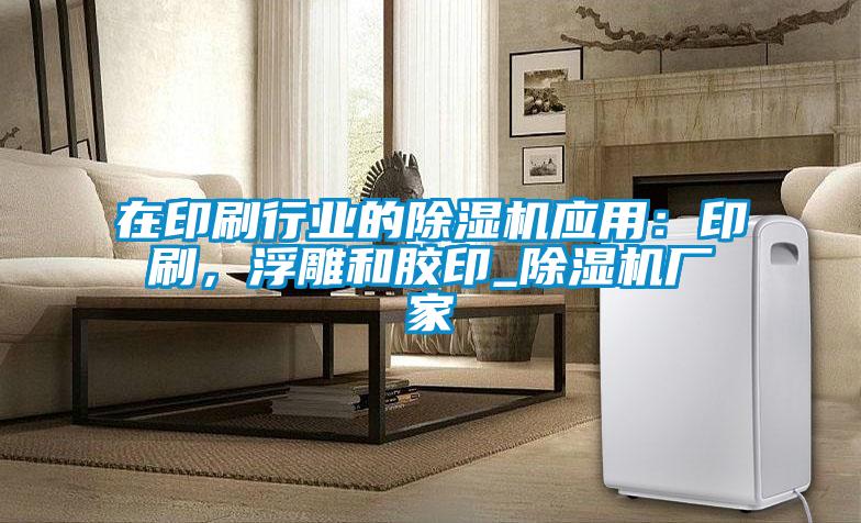 在印刷行業(yè)的除濕機(jī)應(yīng)用:印刷,浮雕和膠印_除濕機(jī)廠家