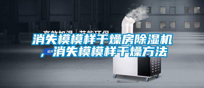 消失模模樣干燥房除濕機，消失模模樣干燥方法