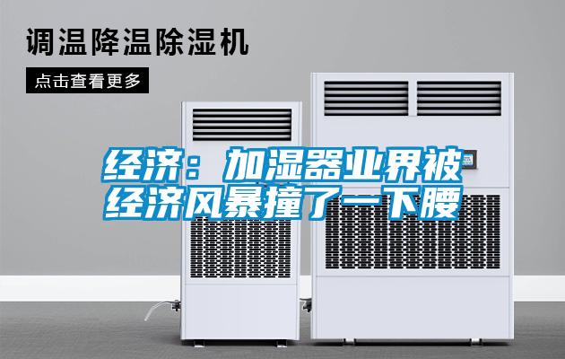 經濟:加濕器業界被經濟風暴撞了一下腰
