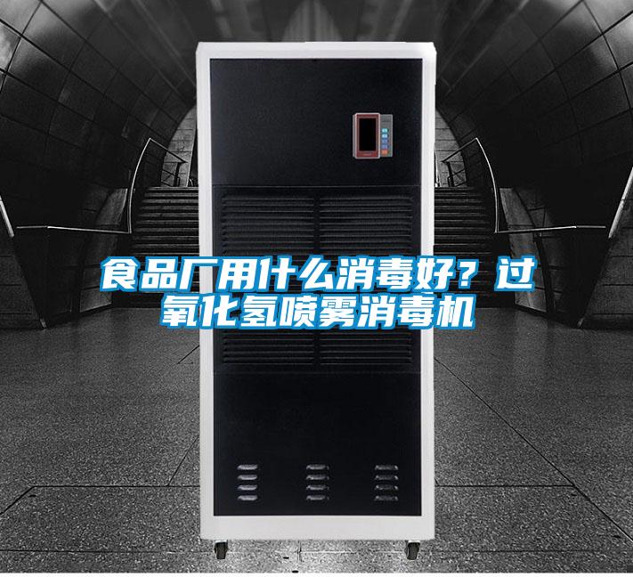 食品廠用什么消毒好？過氧化氫噴霧消毒機(jī)