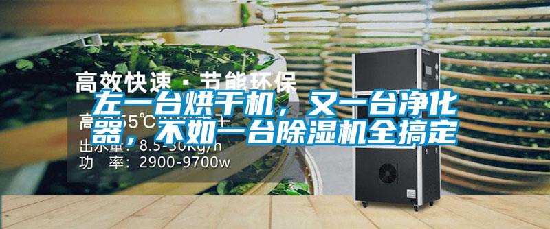 左一臺(tái)烘干機(jī)，又一臺(tái)凈化器，不如一臺(tái)除濕機(jī)全搞定