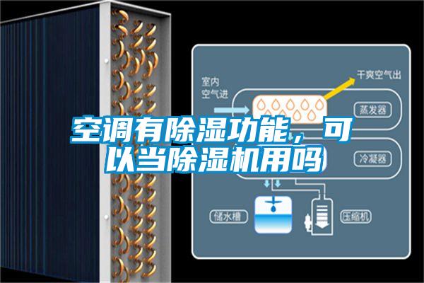 空調(diào)有除濕功能，可以當(dāng)除濕機(jī)用嗎