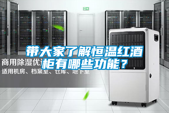 帶大家了解恒溫紅酒柜有哪些功能？