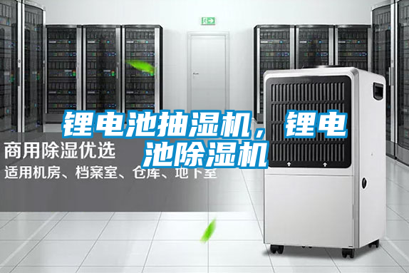 鋰電池抽濕機，鋰電池除濕機