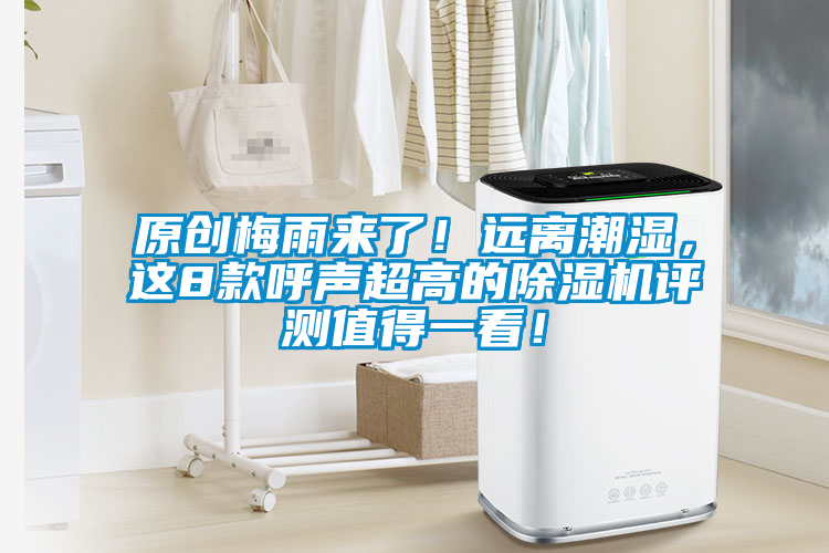 原創梅雨來了！遠離潮濕，這8款呼聲超高的除濕機評測值得一看！