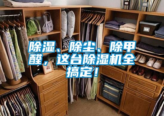 除濕、除塵、除甲醛，這臺除濕機(jī)全搞定！