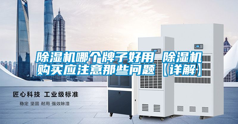 除濕機(jī)哪個牌子好用 除濕機(jī)購買應(yīng)注意那些問題【詳解】