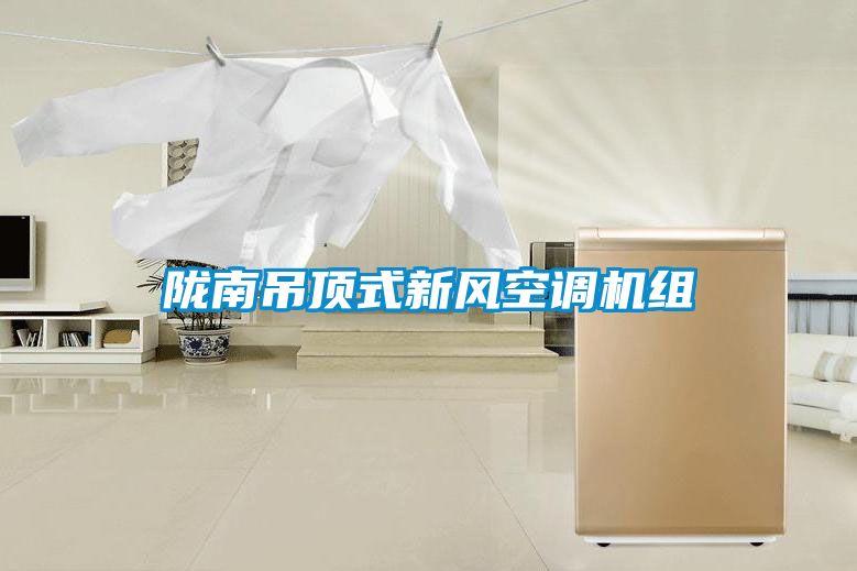 隴南吊頂式新風空調(diào)機組